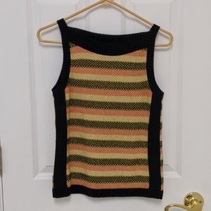 Anthropologie sleeveless knit top